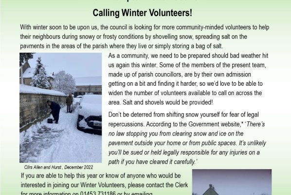 Winter Volunteers 